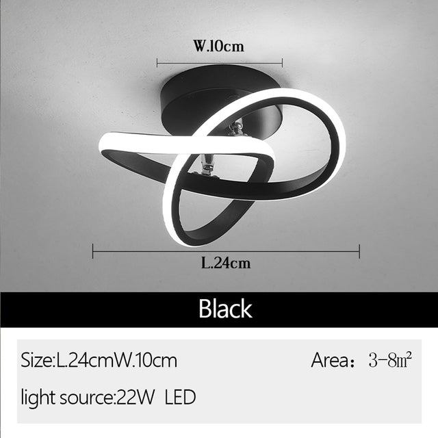 Nordic LED Pendant Light - Modern Geometry Design